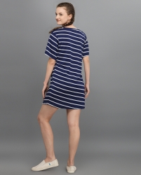 Half sleeves blue full top