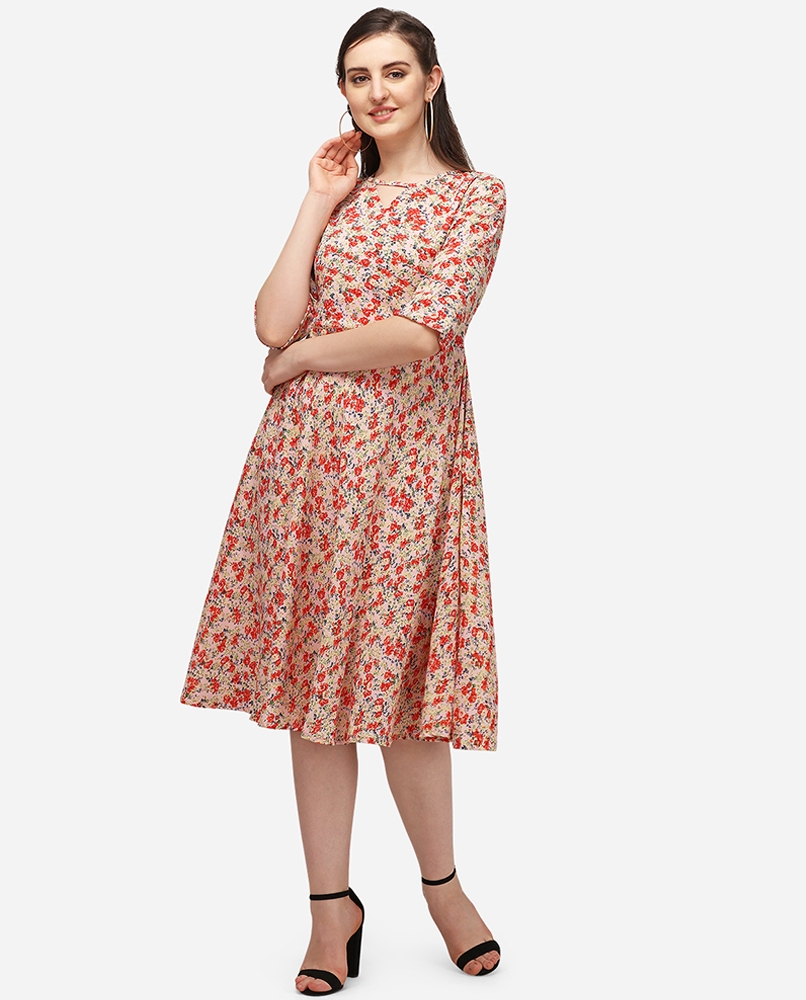 Long sleeves full dress
