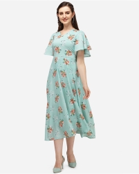 Floral maxi dress